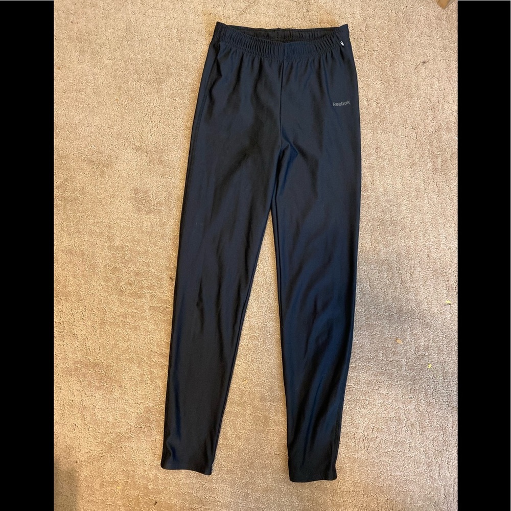 Reebok - Girl black workout leggings, Size: L